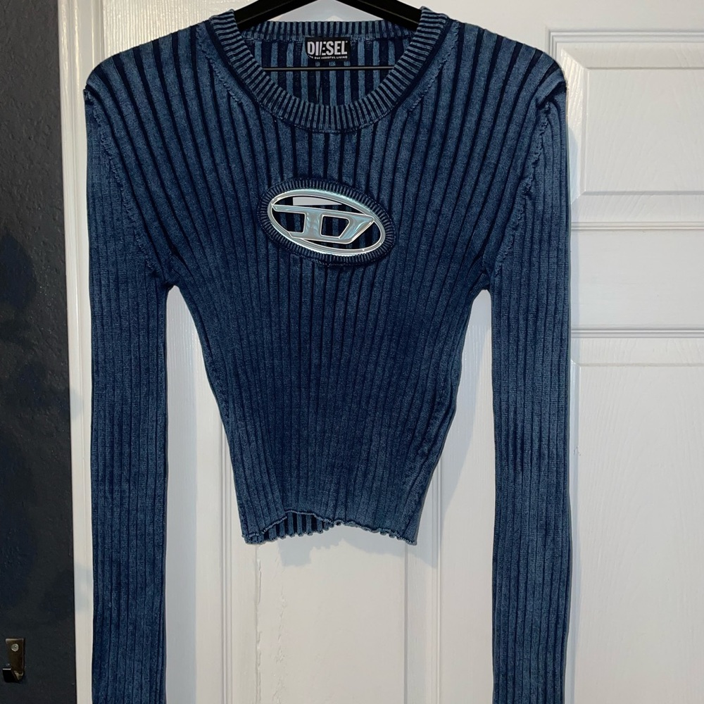 Diesel Logo-Plaque Cut-Out Top Size Large